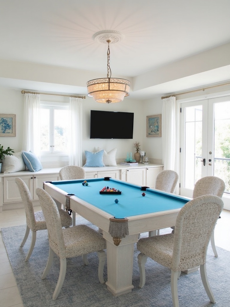 Greek Game Room - Greek Game Room interior design inspiration