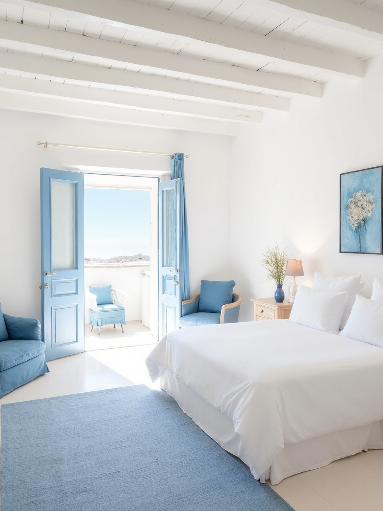 Greek Master Bedroom - Greek Master Bedroom interior design inspiration