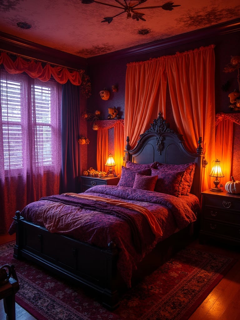 Halloween Bedroom - Halloween Bedroom interior design inspiration