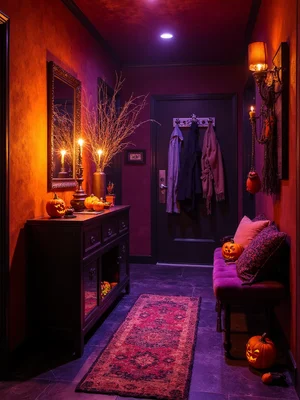 Halloween Entryway Design