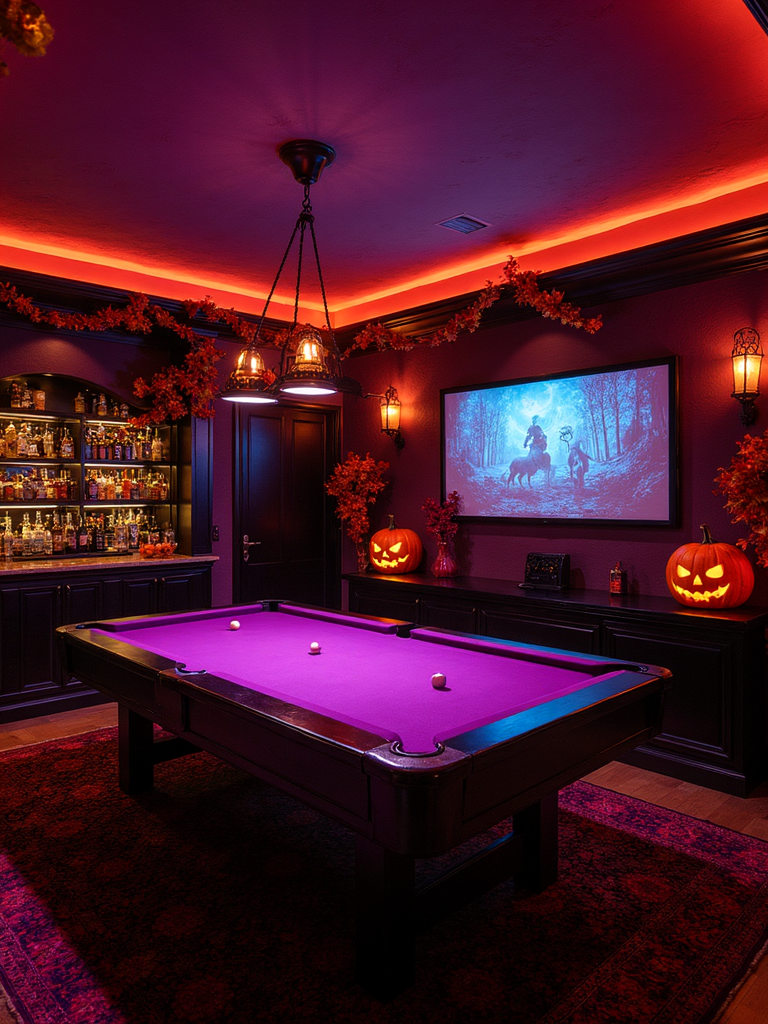 Halloween Game Room - Halloween Game Room interior design inspiration