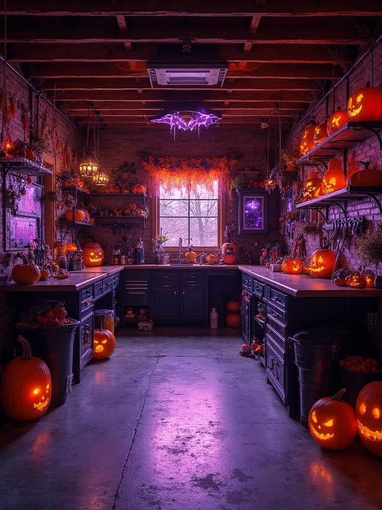 Halloween Garage - Halloween Garage interior design inspiration