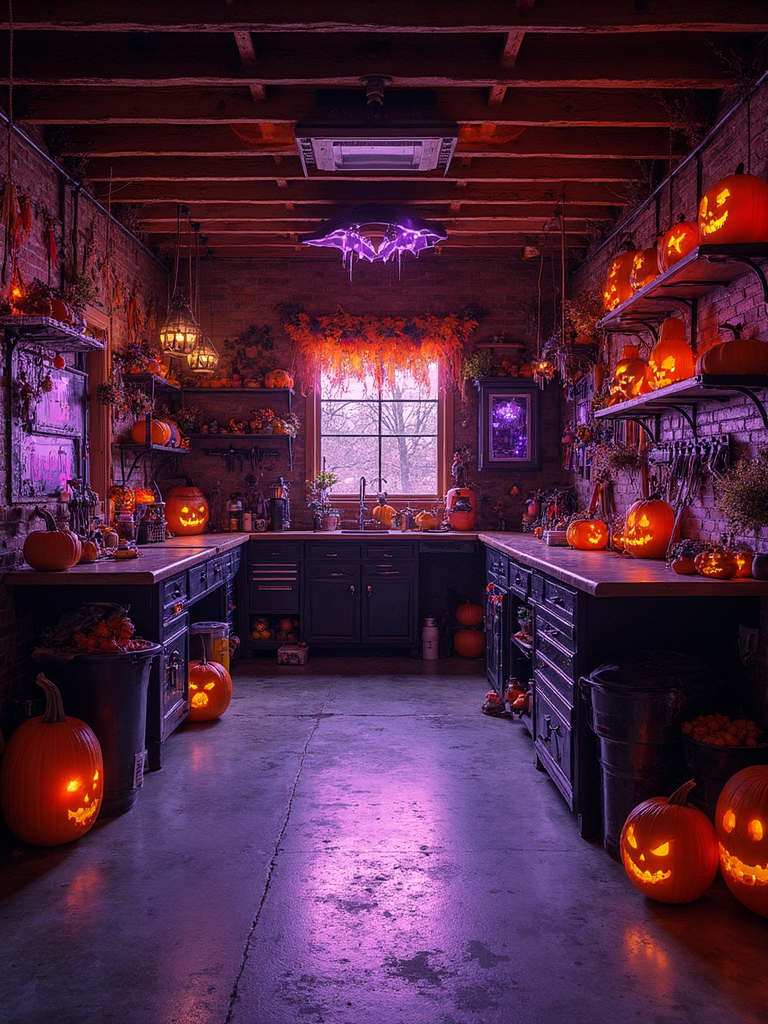 Halloween Garage - Halloween Garage interior design inspiration