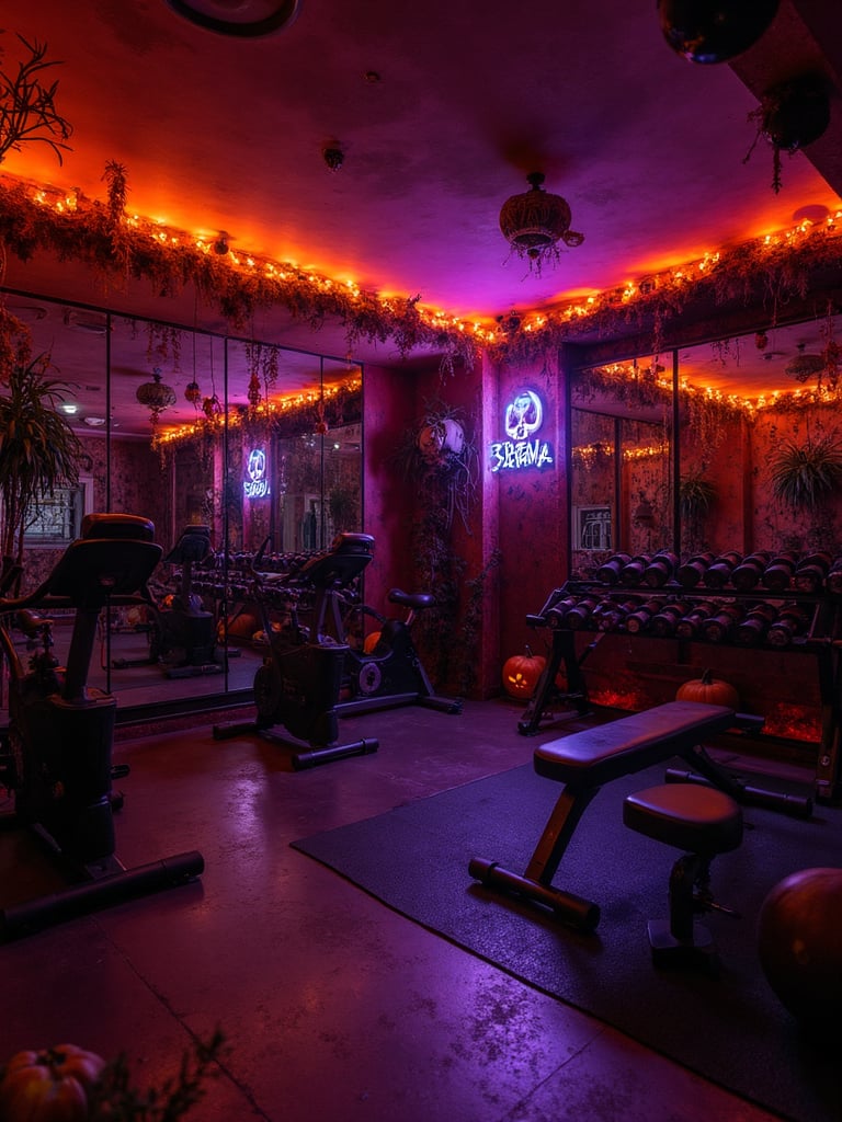 Halloween Home Gym - Halloween Home Gym interior design inspiration