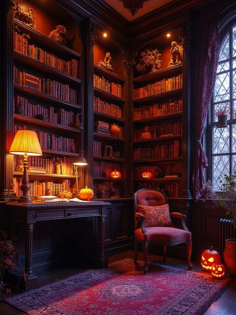 Halloween Library - Halloween Library interior design inspiration