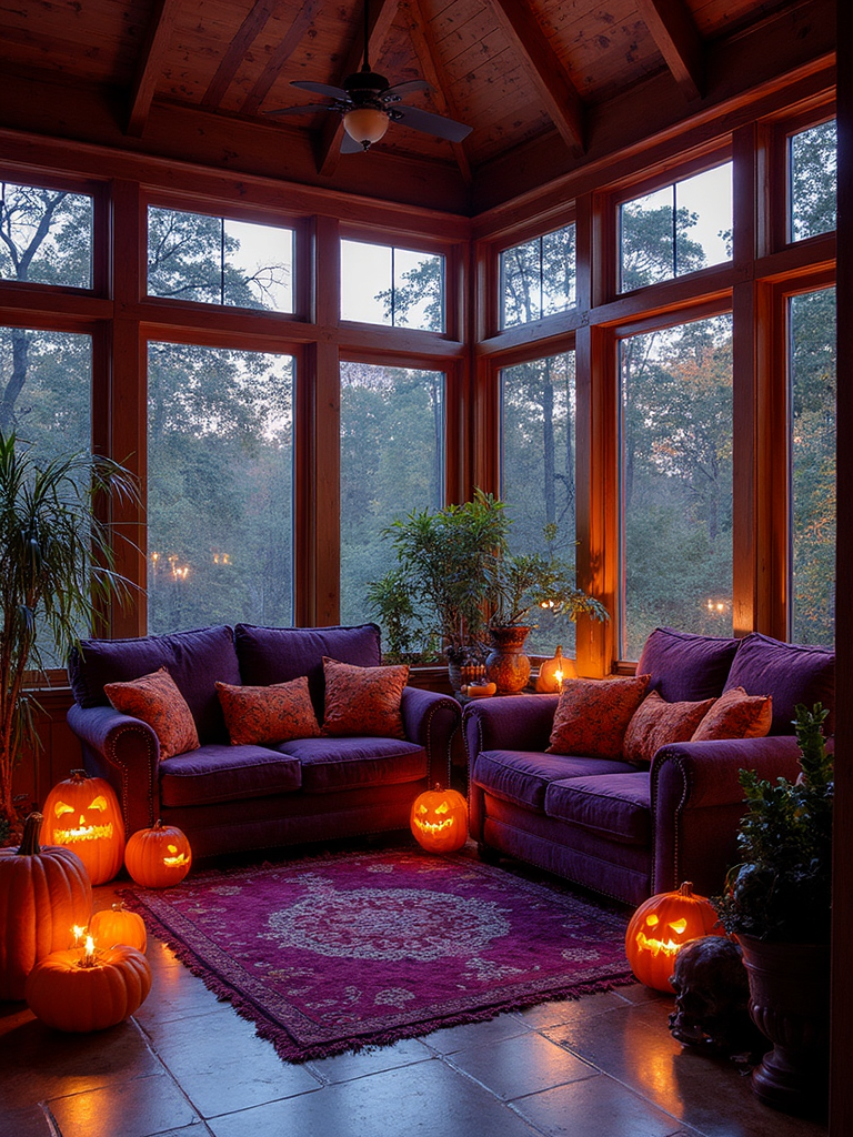 Halloween Sunroom - Halloween Sunroom interior design inspiration