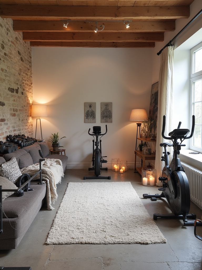 Hygge Home Gym - Hygge Home Gym interior design inspiration