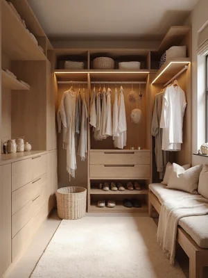 Hygge Walk-in Closet Design