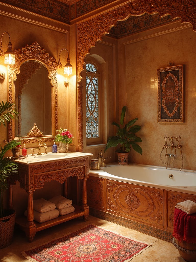 Indian Bathroom - Indian Bathroom interior design inspiration
