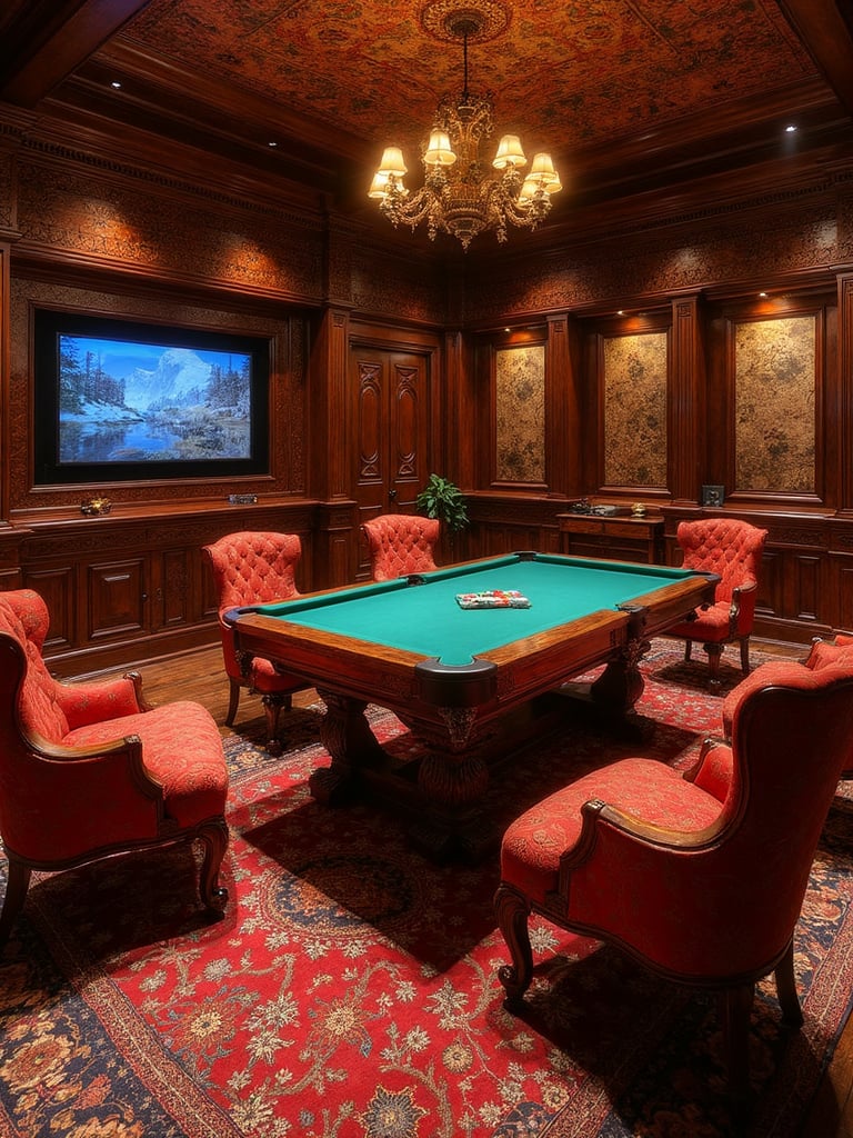 Indian Game Room - Indian Game Room interior design inspiration