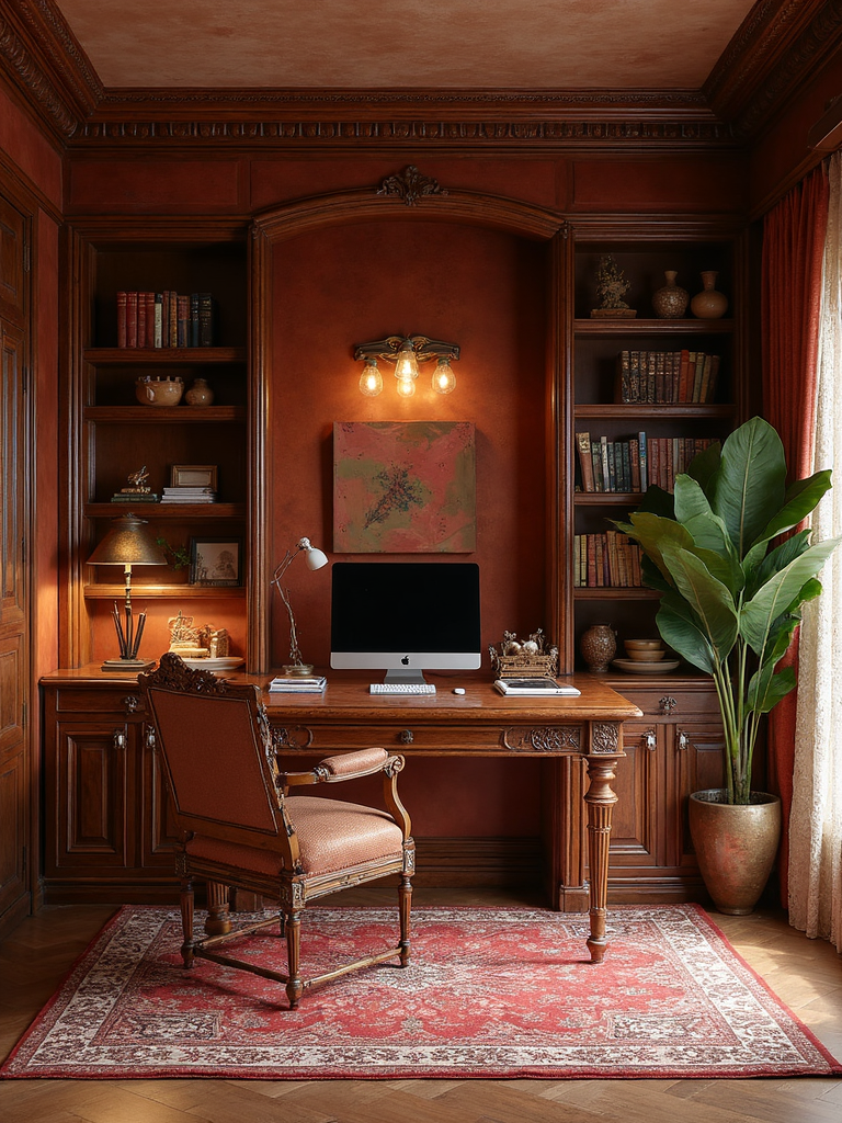 Indian Home Office - Indian Home Office interior design inspiration