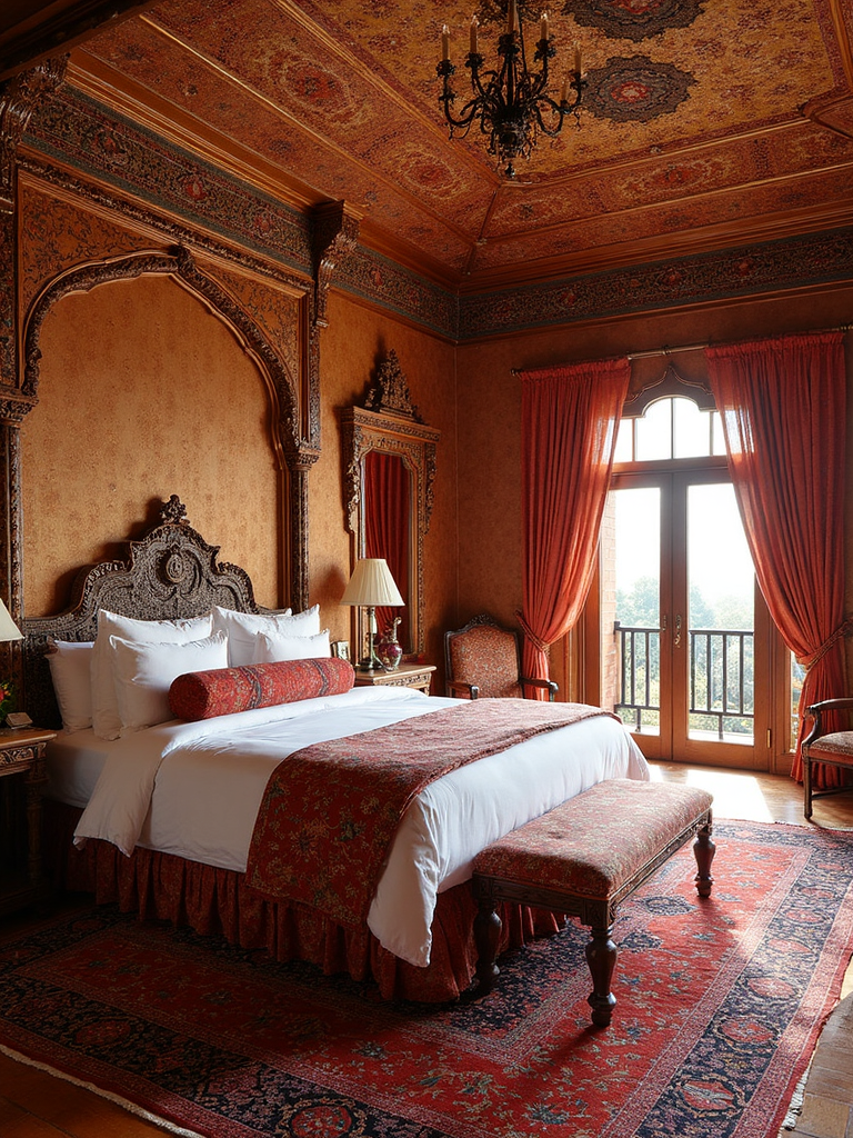 Indian Master Suite - Indian Master Suite interior design inspiration