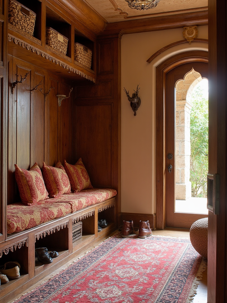 Indian Mudroom - Indian Mudroom interior design inspiration