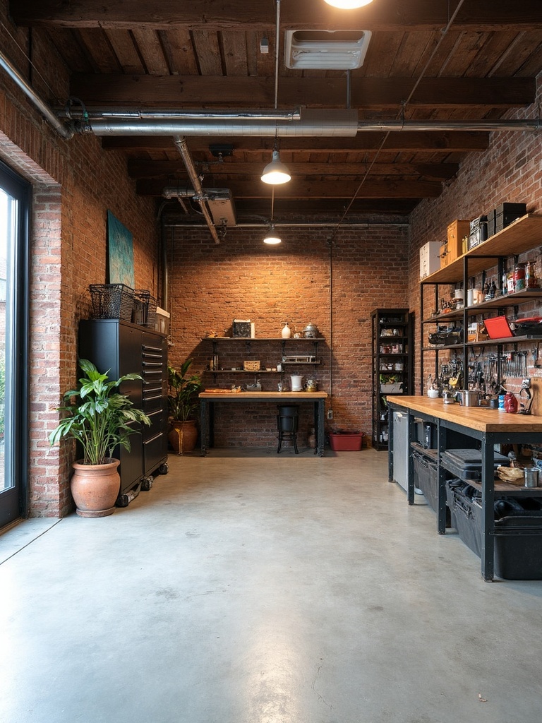 Industrial Garage - Industrial Garage interior design inspiration