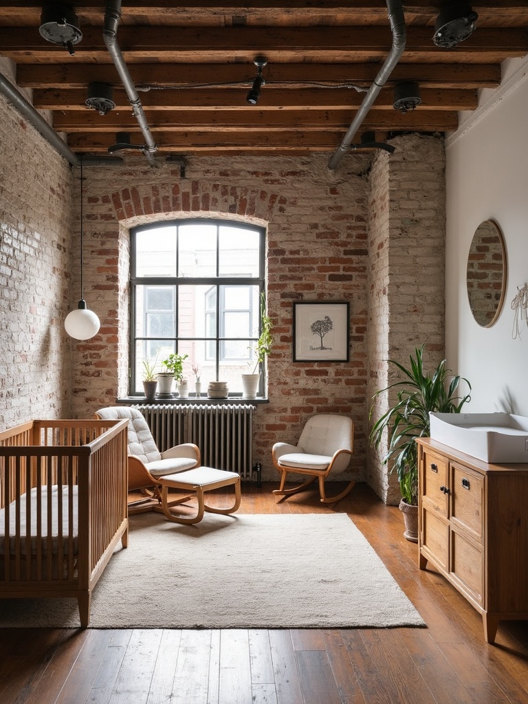 Industrial Nursery - Industrial Nursery interior design inspiration