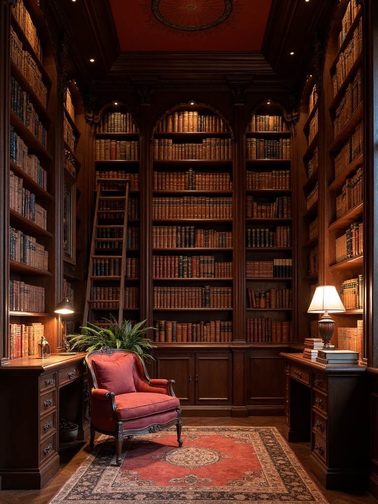 Italian Library - Italian Library interior design inspiration