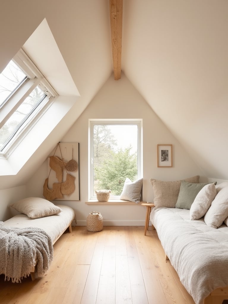 Japandi Attic - Japandi Attic interior design inspiration