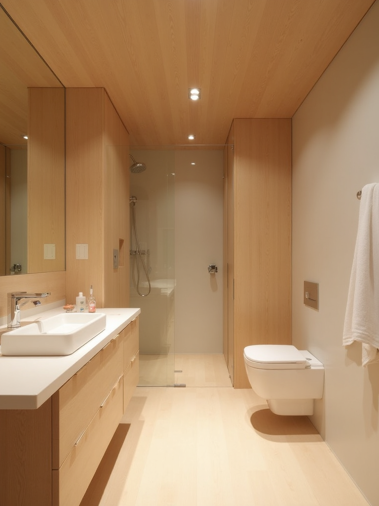 Japandi Bathroom - Japandi Bathroom interior design inspiration