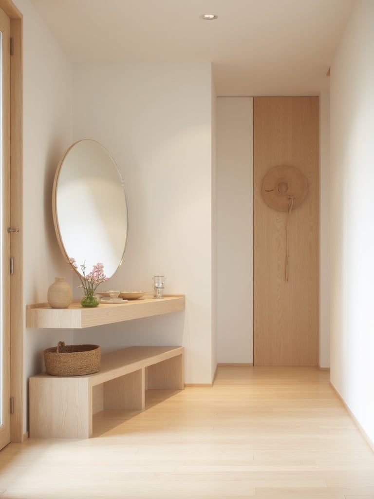 Japandi Entryway - Japandi Entryway interior design inspiration