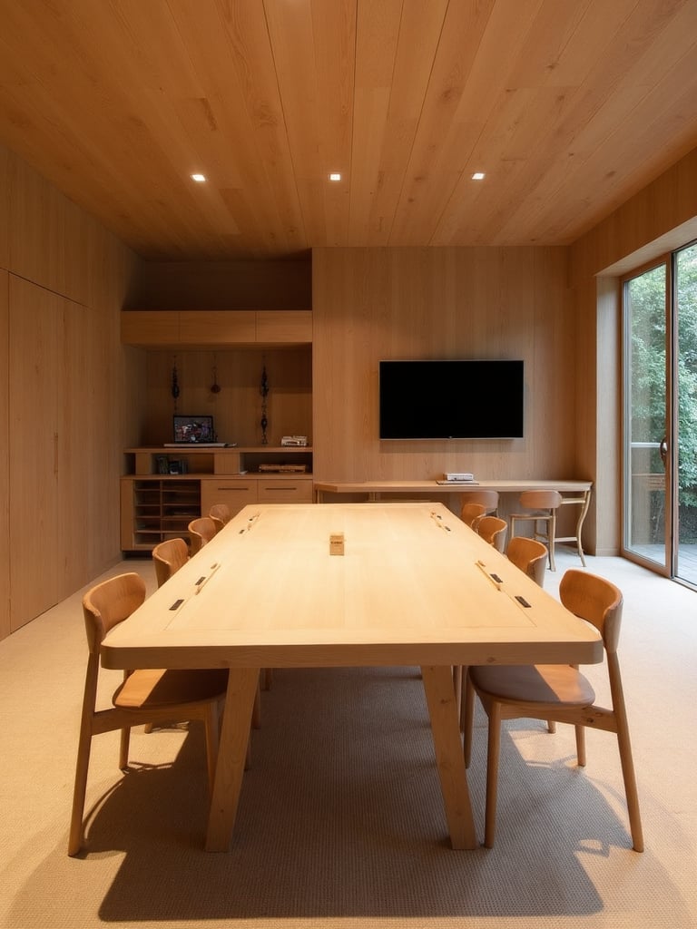 Japandi Game Room - Japandi Game Room interior design inspiration