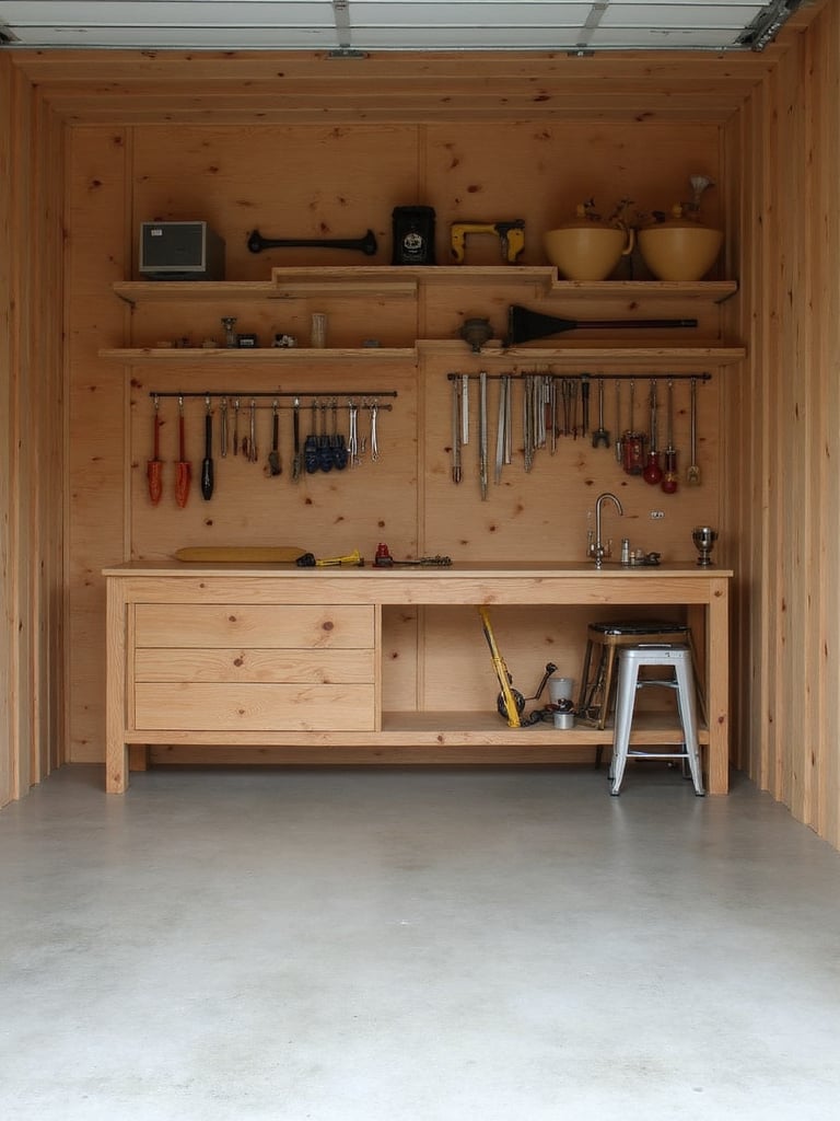 Japandi Garage - Japandi Garage interior design inspiration