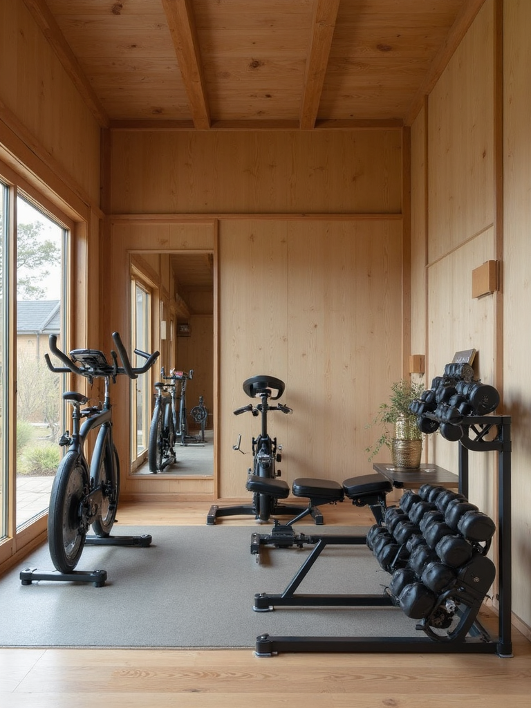Japandi Home Gym - Japandi Home Gym interior design inspiration