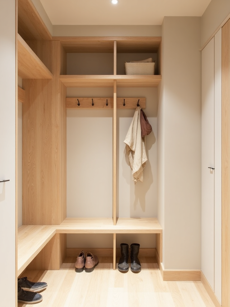 Japandi Mudroom - Japandi Mudroom interior design inspiration