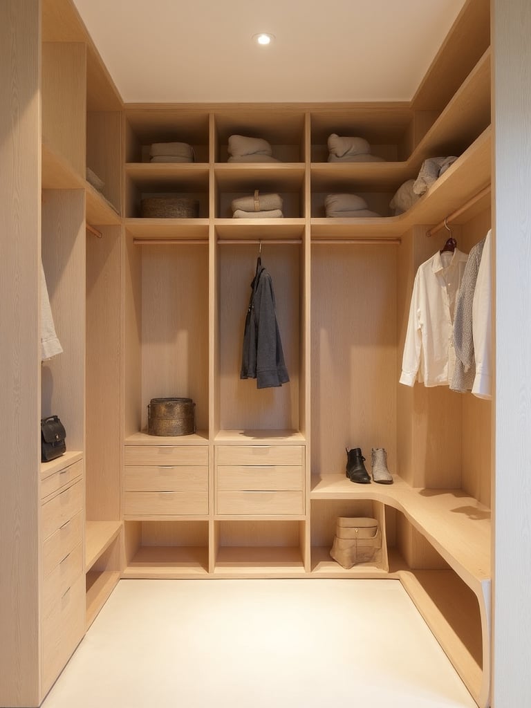 Japandi Walk In Closet - Japandi Walk In Closet interior design inspiration