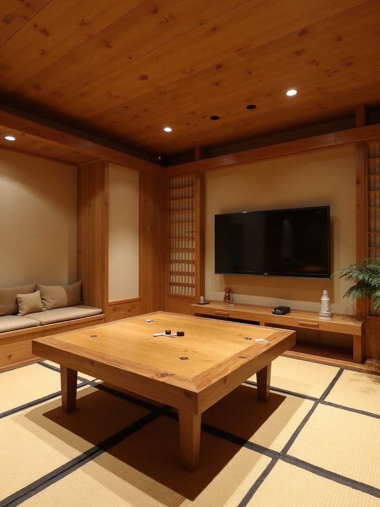 Japanese Game Room - Japanese Game Room interior design inspiration