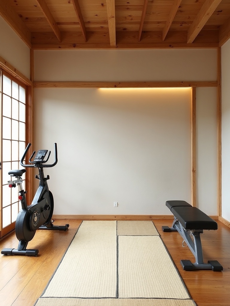 Japanese Home Gym - Japanese Home Gym interior design inspiration