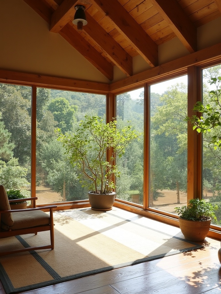 Japanese Sunroom - Japanese Sunroom interior design inspiration