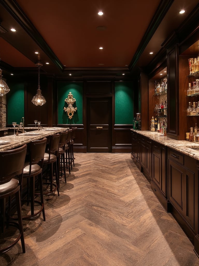 Luxe Basement - Luxe Basement interior design inspiration