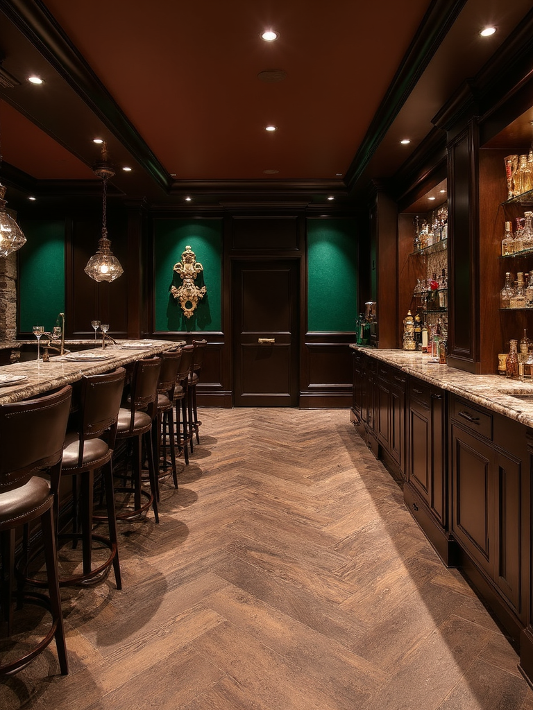 Luxe Basement - Luxe Basement interior design inspiration