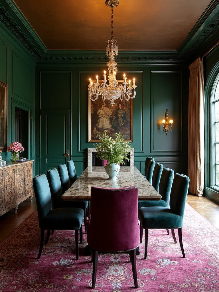 Luxe Dining Room - Luxe Dining Room interior design inspiration