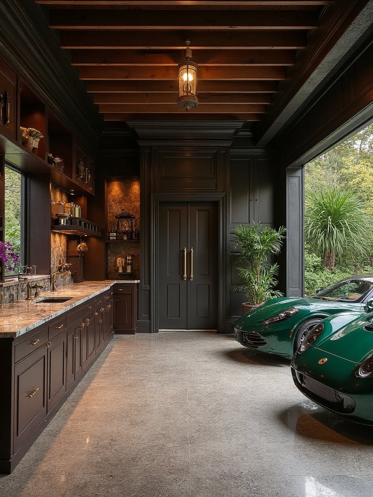 Luxe Garage - Luxe Garage interior design inspiration