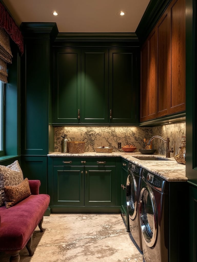 Luxe Laundry Room featuring opulent, elegant, rich - interior design ideas and inspiration