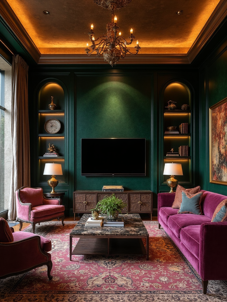Luxe Living Room featuring opulent, elegant, rich - interior design ideas and inspiration