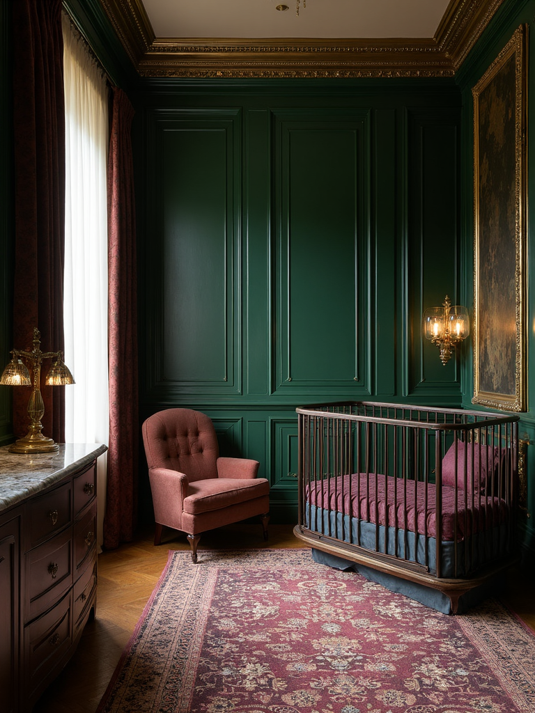 Luxe Nursery - Luxe Nursery interior design inspiration