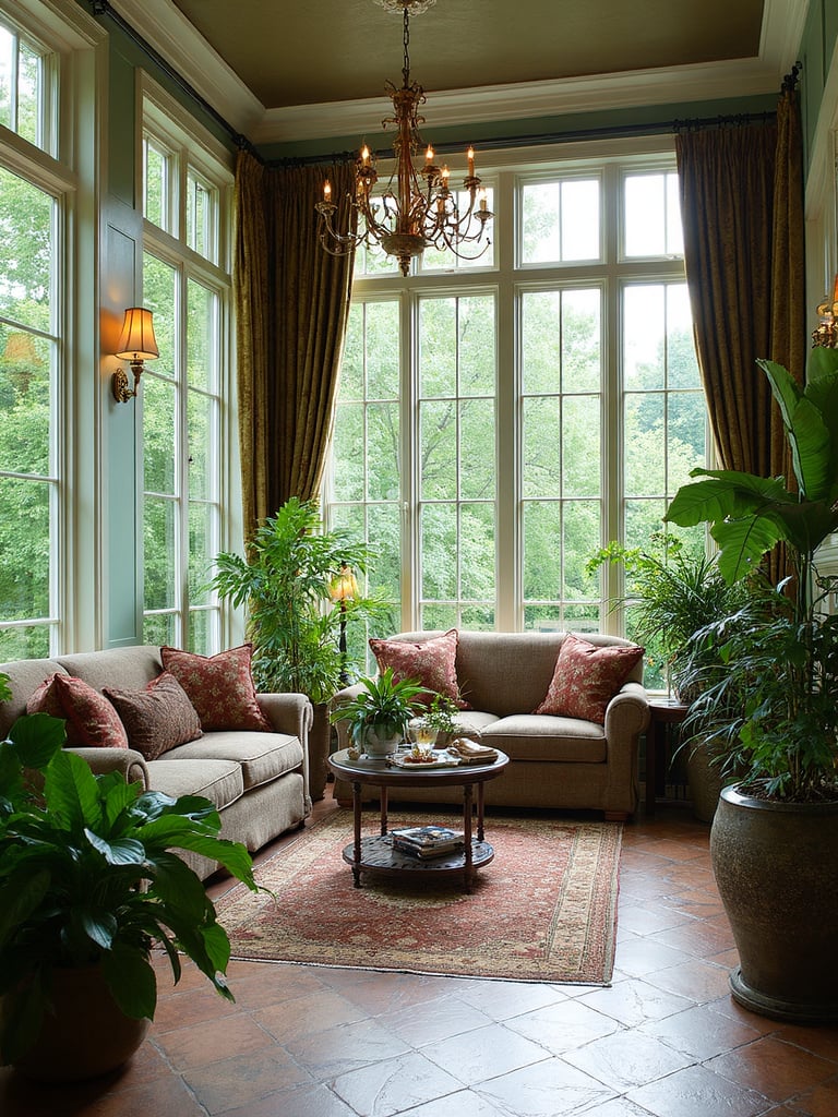 Luxe Sunroom - Luxe Sunroom interior design inspiration