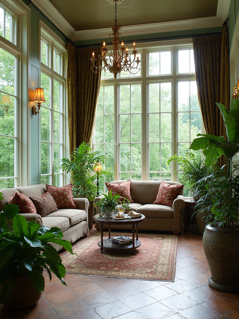 Luxe Sunroom - Luxe Sunroom interior design inspiration