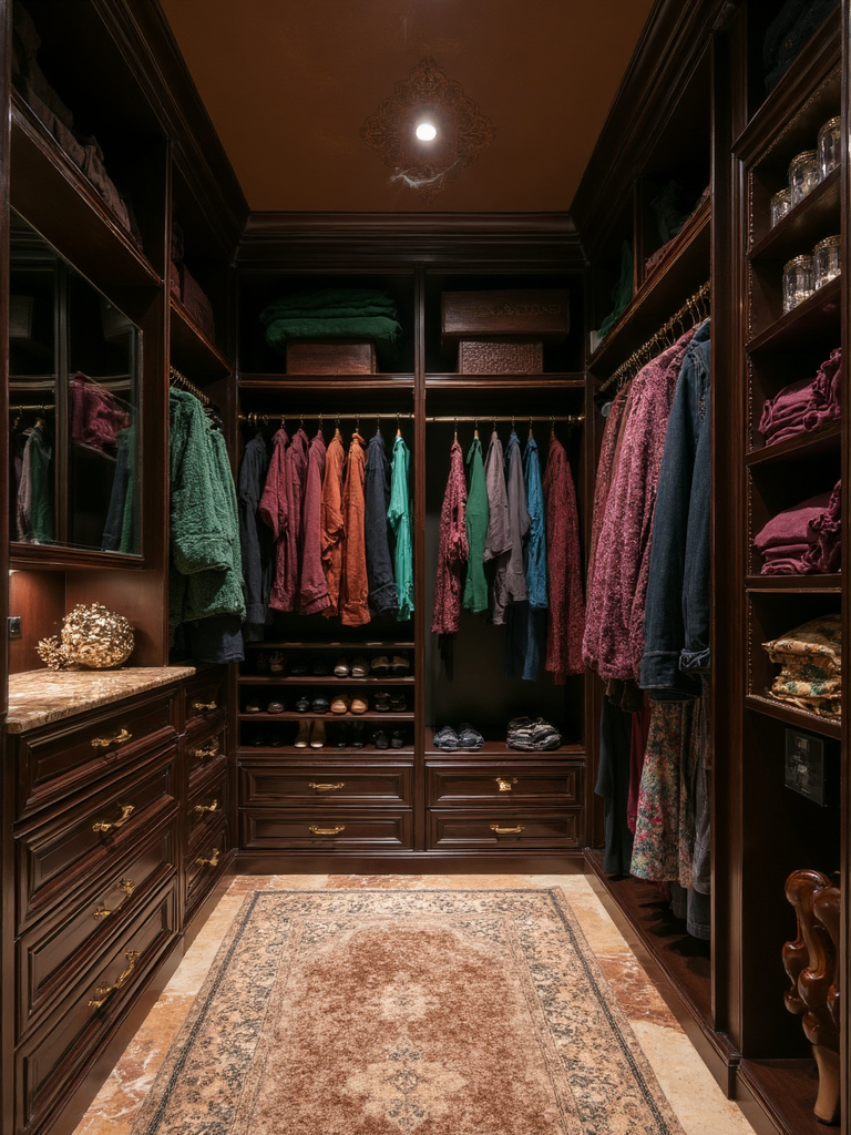 Luxe Walk In Closet - Luxe Walk In Closet interior design inspiration