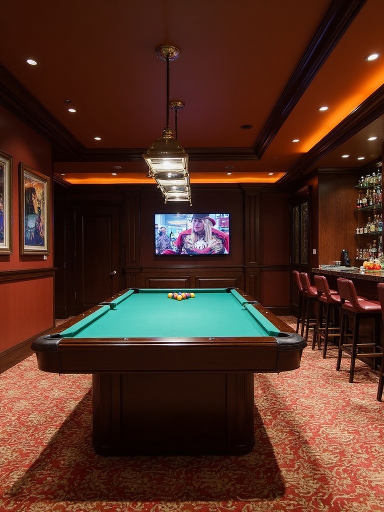 Luxury Game Room - Luxury Game Room interior design inspiration
