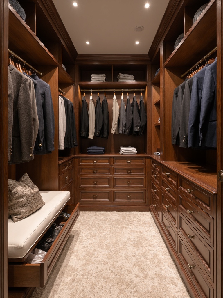 Luxury Walk In Closet - Luxury Walk In Closet interior design inspiration