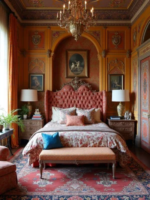 Maximalist Bedroom Design