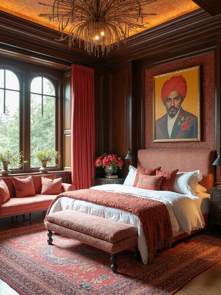 Maximalist Master Bedroom - Maximalist Master Bedroom interior design inspiration