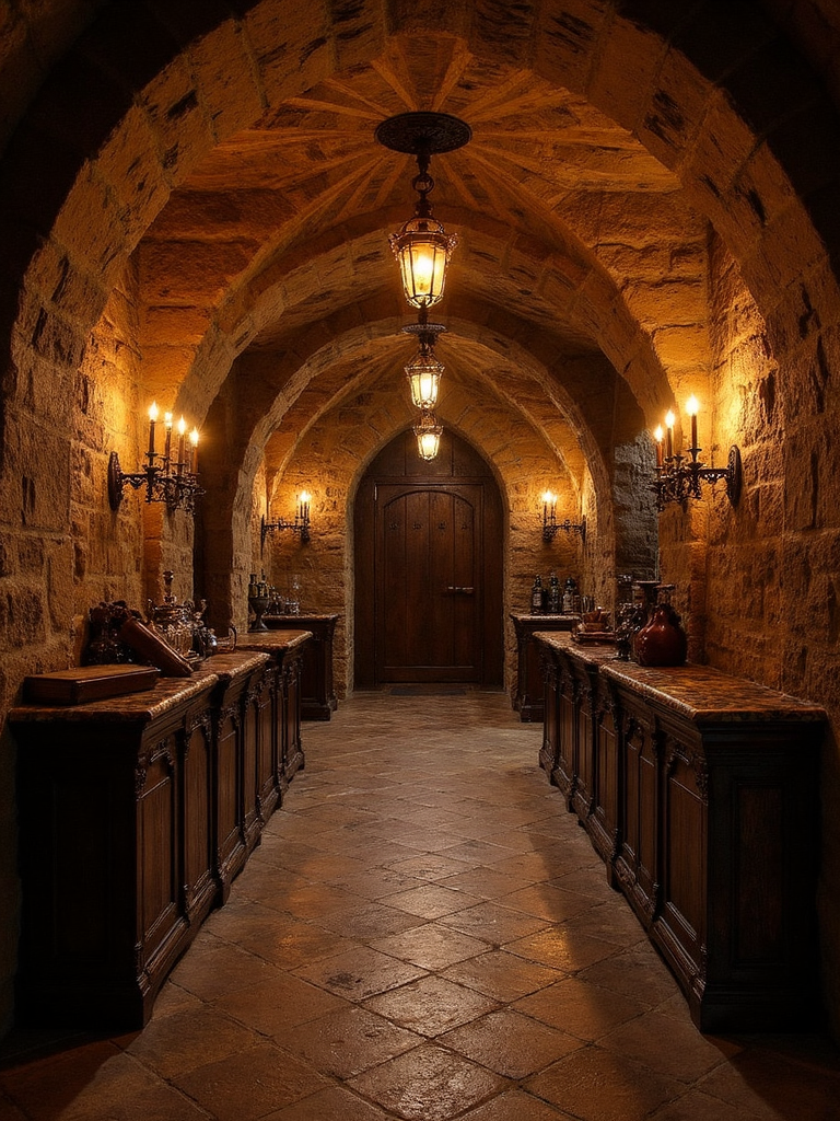 Medieval Basement - Medieval Basement interior design inspiration