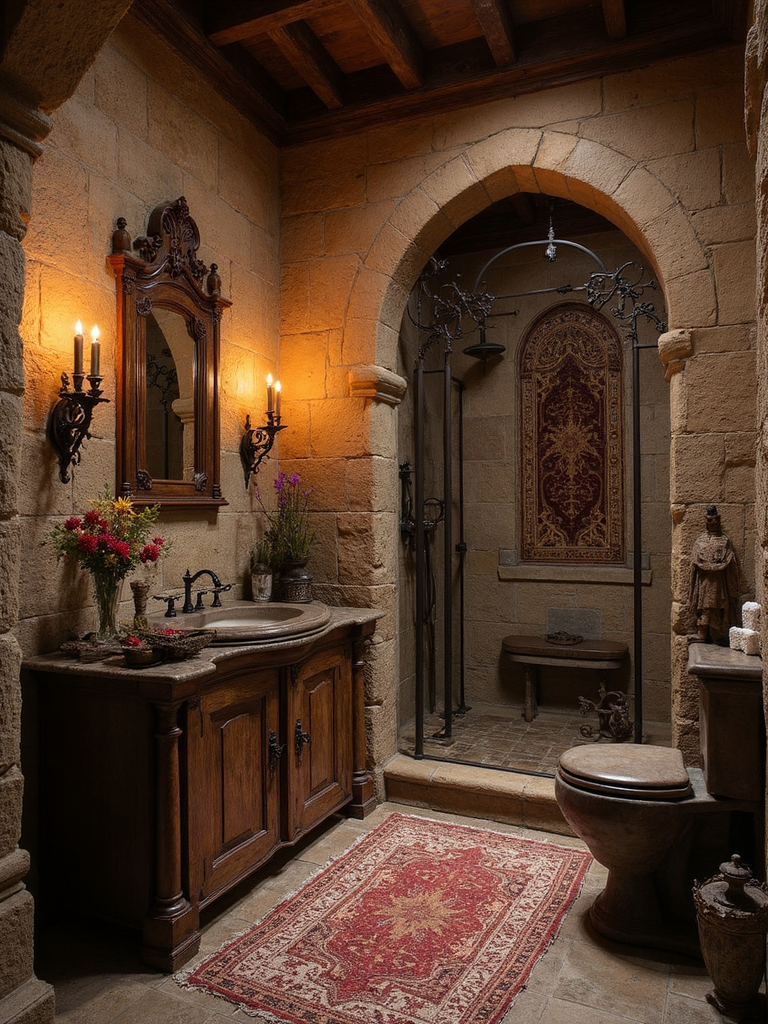 Medieval Bathroom - Medieval Bathroom interior design inspiration