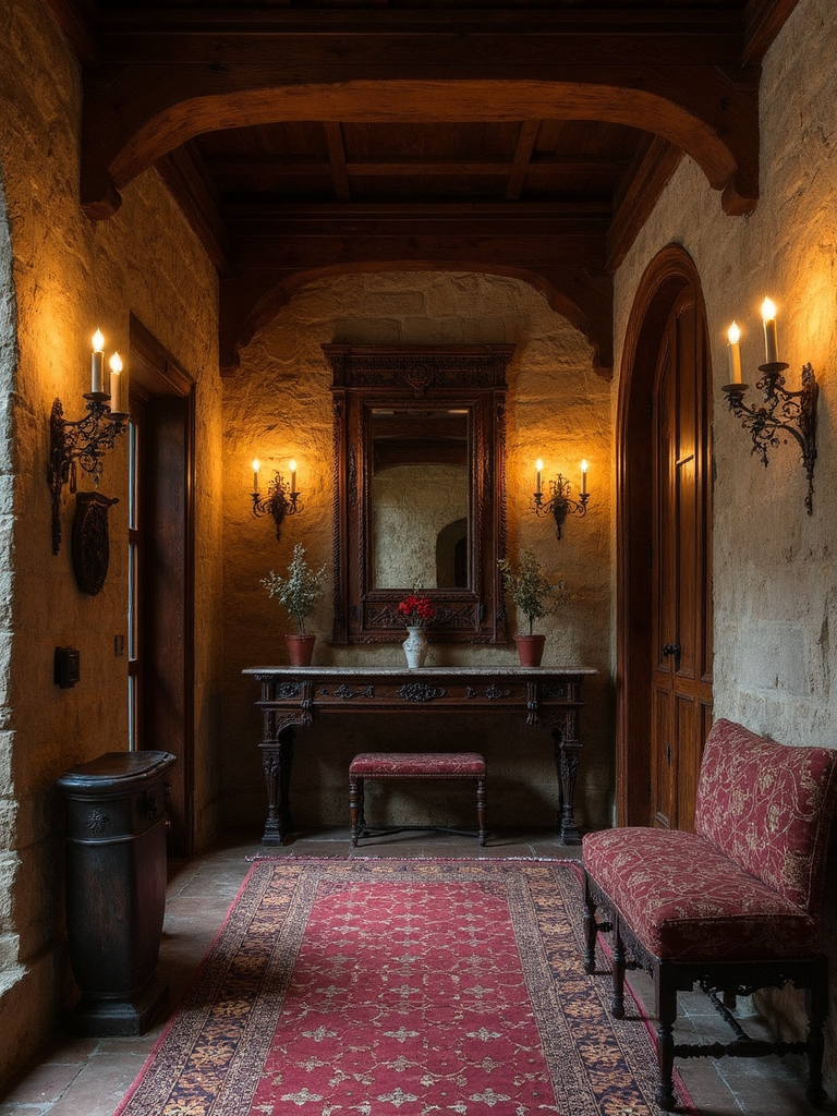 Medieval Entryway - Medieval Entryway interior design inspiration