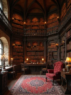 Medieval Library Design