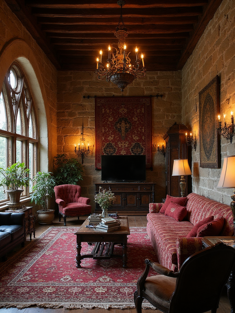 Medieval Living Room - Medieval Living Room interior design inspiration